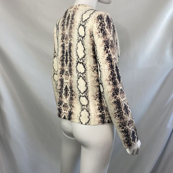Maje Snake Print NWT Cardigan - Picture 9 of 16